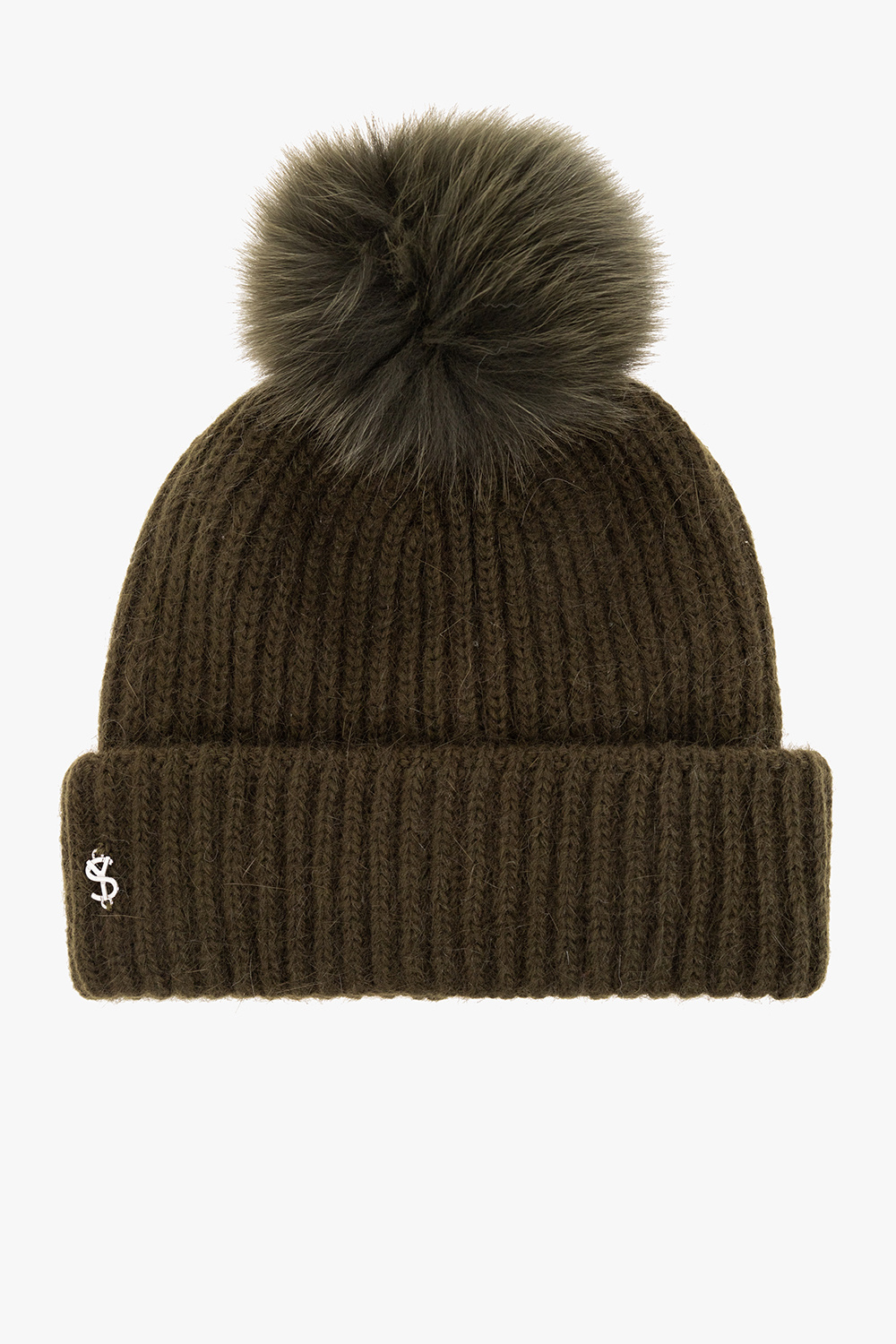 Yves Salomon Beanie with logo