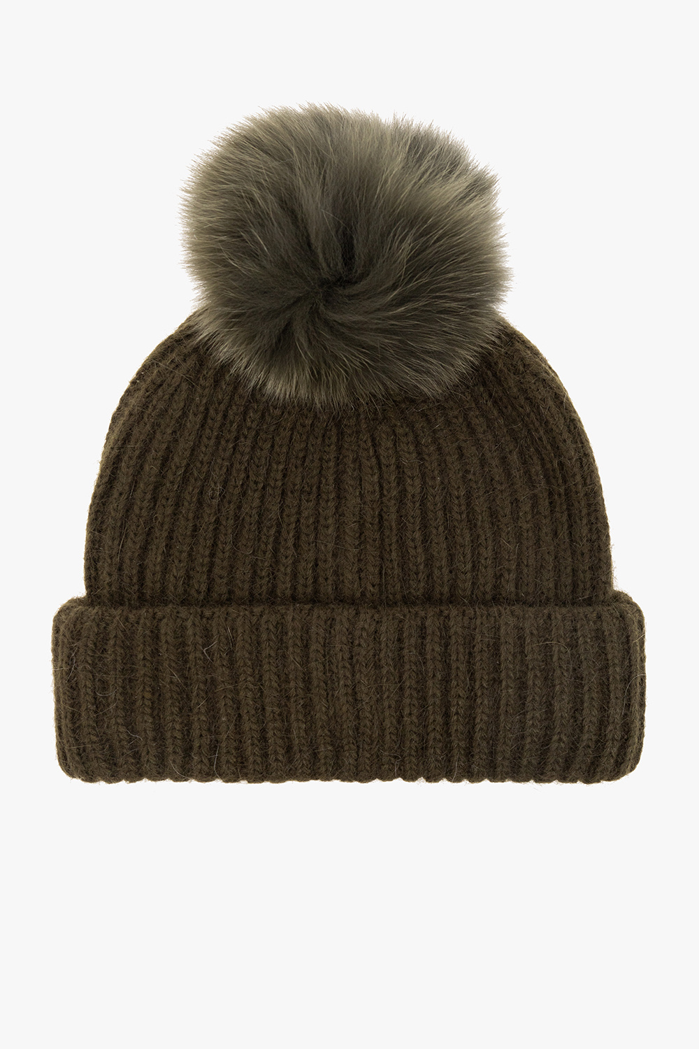 Yves Salomon Beanie with logo