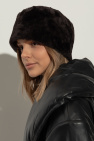 TOTEME BLACK Fur hat