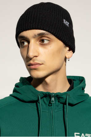 EA7 Emporio Armani Hat with logo patch