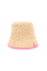 Jacquemus beige ‘Soli’ woven bucket hat