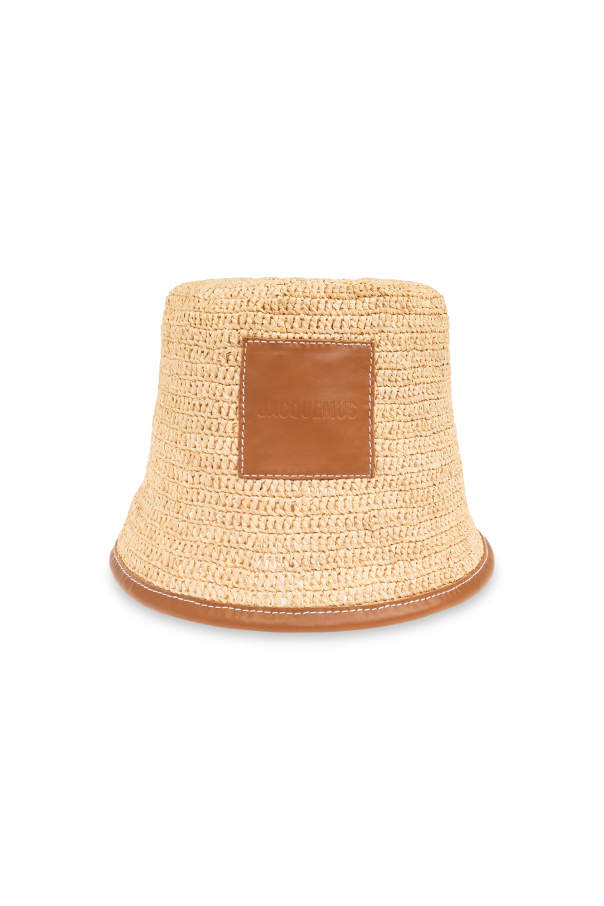 Jacquemus Pleciony kapelusz ‘Soli’