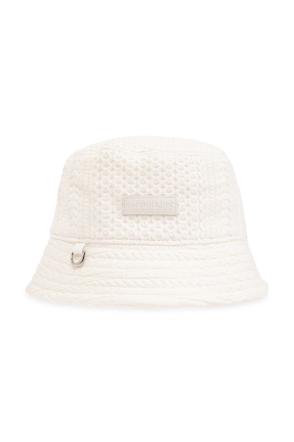 ‘Belo’ bucket hat with logo od Jacquemus