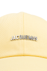 Jacquemus YELLOW baseball cap