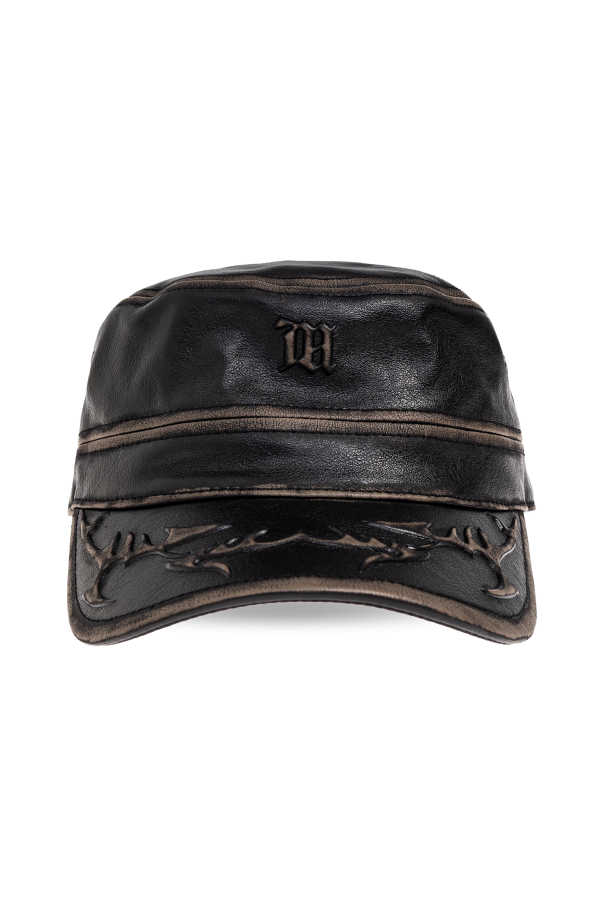 Faux leather cap od MISBHV