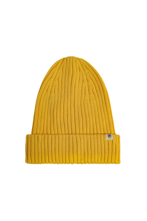 Gorro de algodón con parche con logo