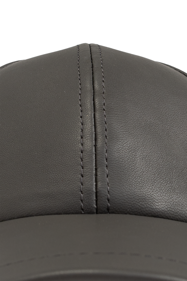 Yves Salomon Leather Cap