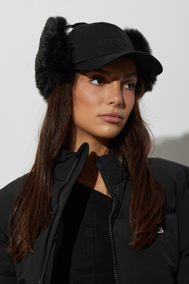 MISBHV Baseball Cap with Faux Fur Ear Flaps