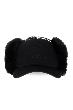 Baseball Cap with Faux Fur Ear Flaps