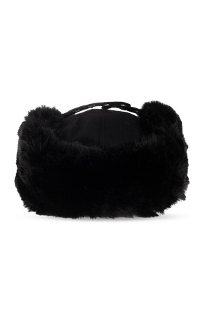 MISBHV Baseball Cap with Faux Fur Ear Flaps