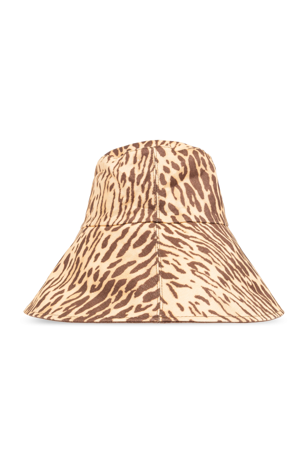 Zimmermann Sombrero con estampado animal
