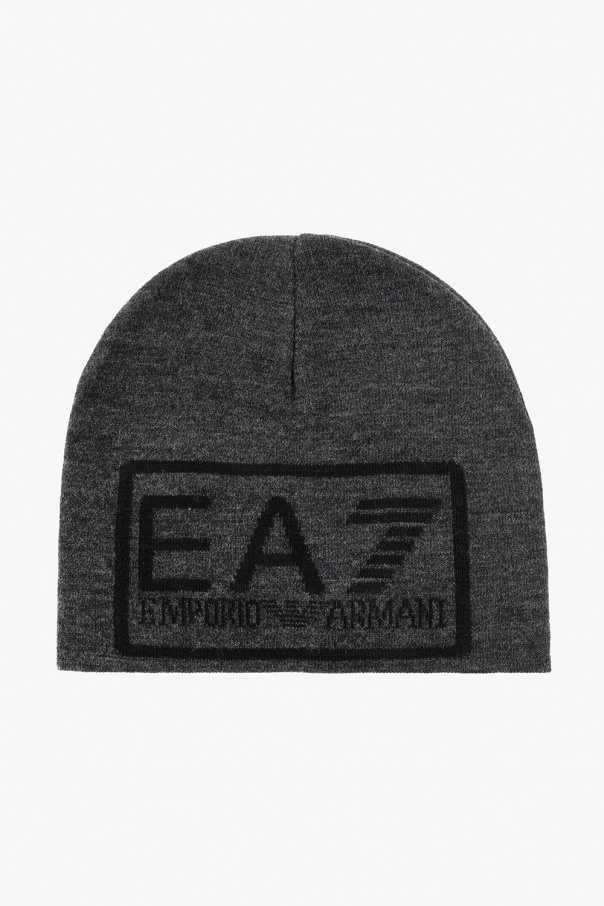EA7 Emporio Armani Beanie with logo