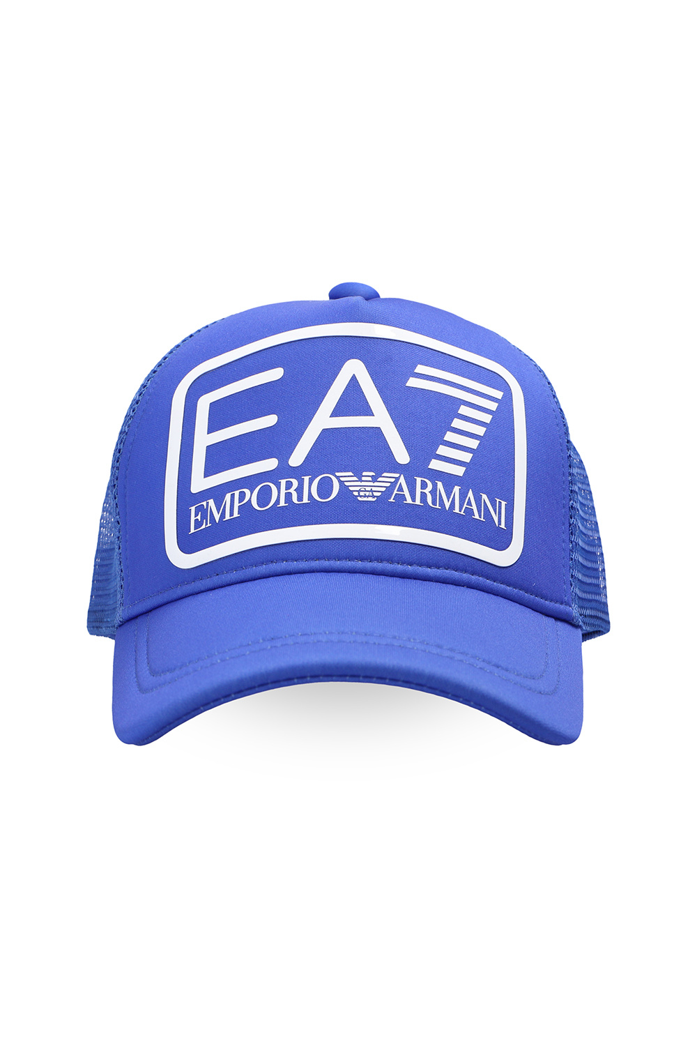 Emporio Armani embroidered-logo zip-up hoodie Baseball cap