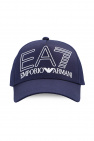 logo printed hat emporio armani hat