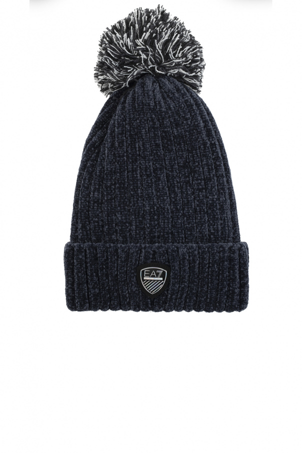 EA7 Emporio Armani Pom-pom hat