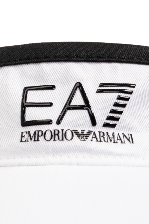 Biały Daszek z logo EA7 Emporio Armani - Vitkac Polska
