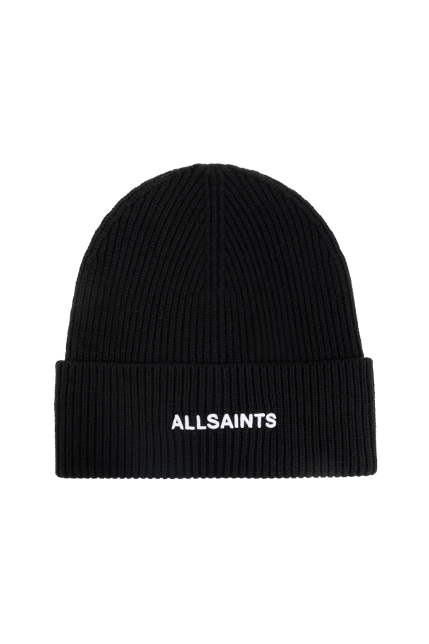 AllSaints Czapka z wyszytym logo