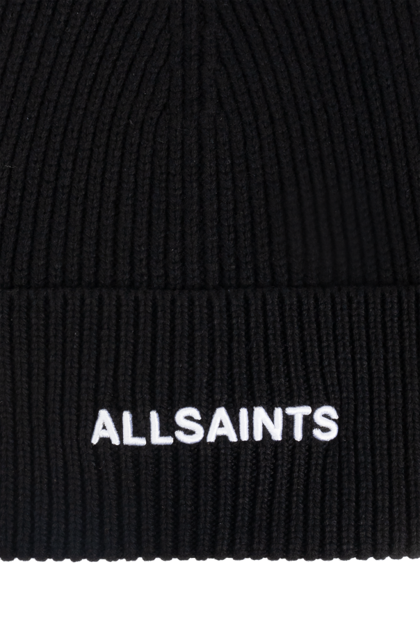 AllSaints Czapka z wyszytym logo