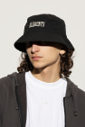 AllSaints BLACK ‘Oppose’ bucket hat with logo