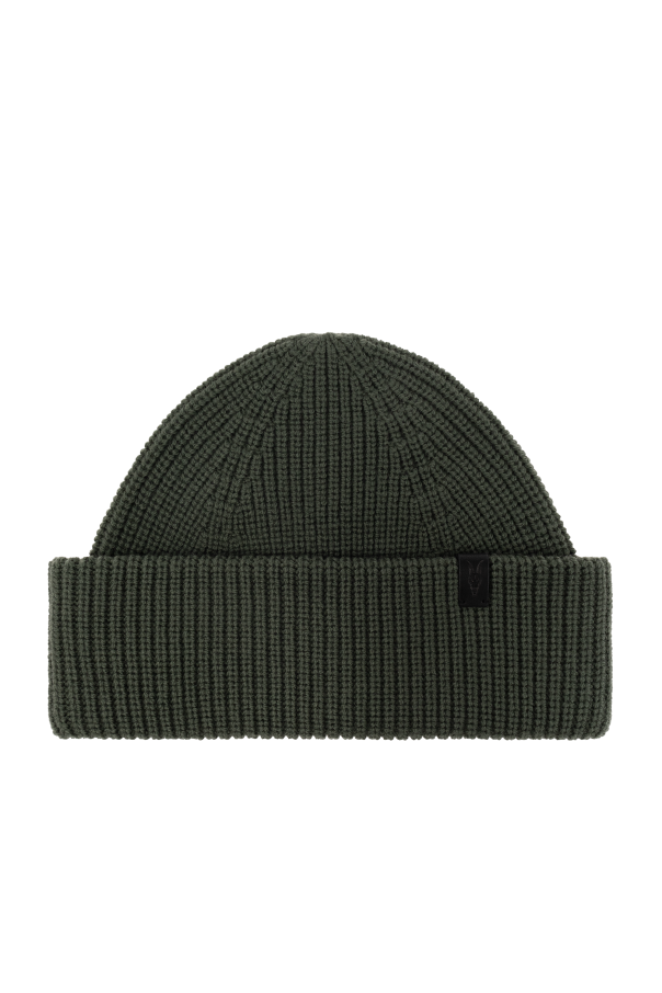 AllSaints Wool hat with logo patch