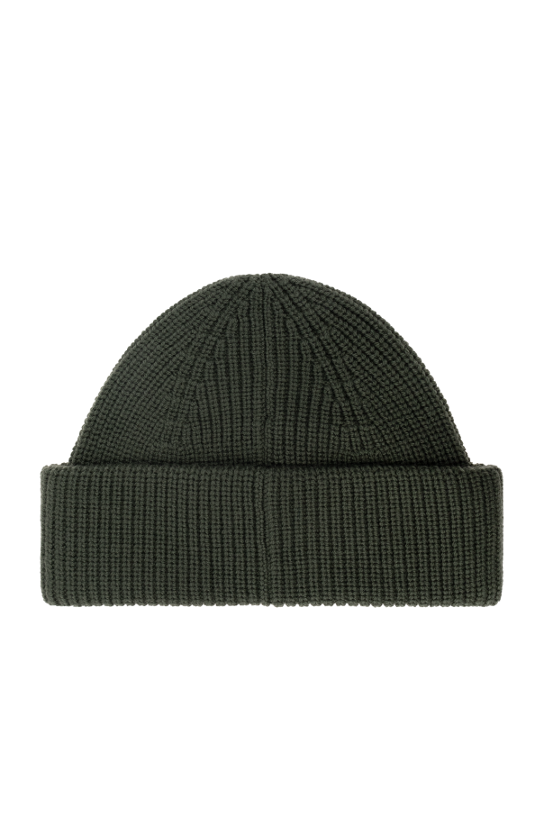 AllSaints Wool hat with logo patch