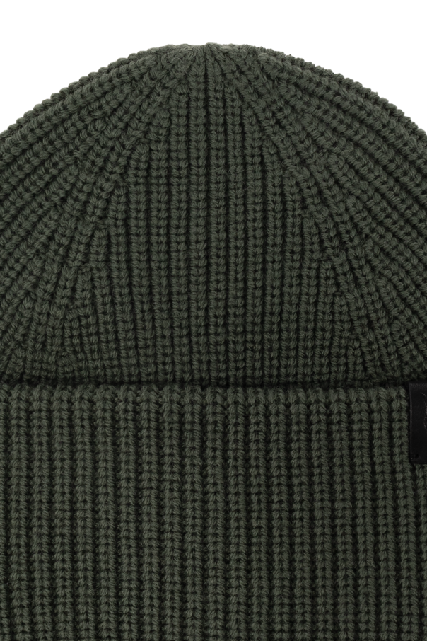 AllSaints Wool hat with logo patch