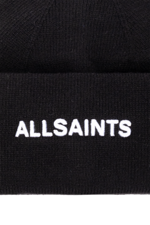 AllSaints Czapka z logo