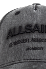 AllSaints GREY Cap Gothic Underground Logo