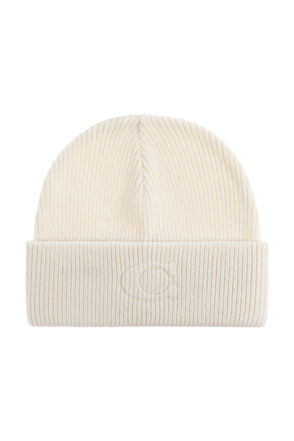 Wool beanie with logo od Coach