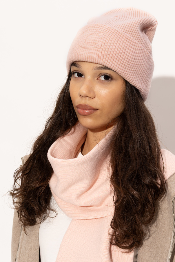 Coach Gorro de lã com logotipo