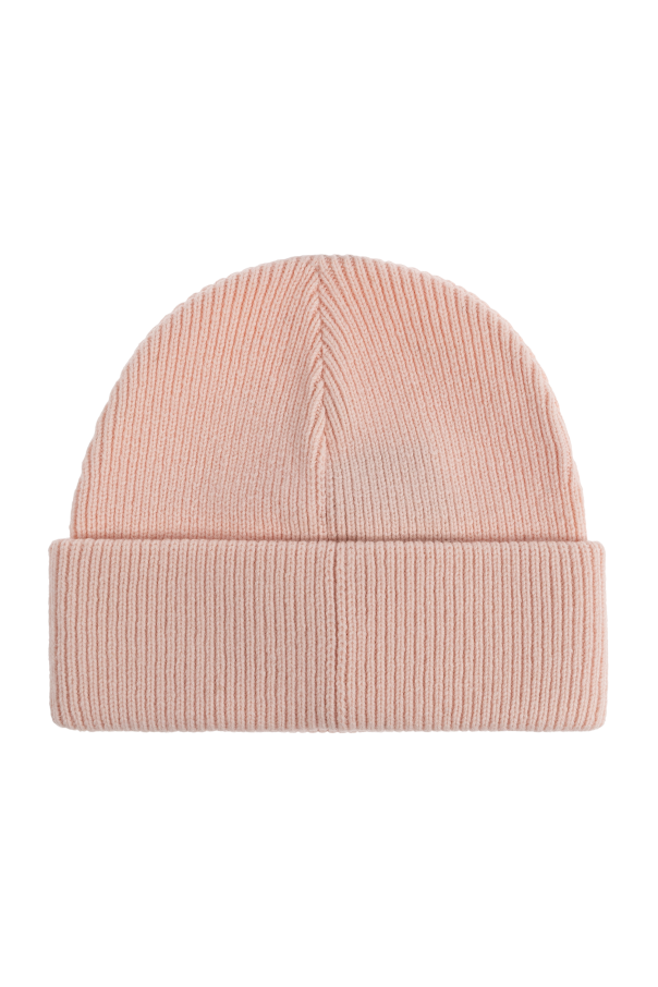 Coach Gorro de lã com logotipo