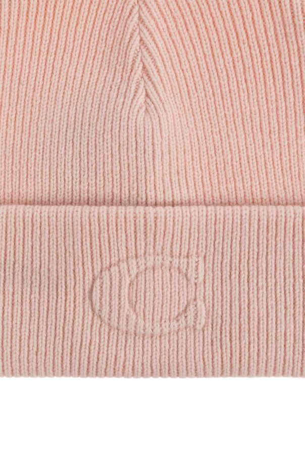 Coach Gorro de lã com logotipo