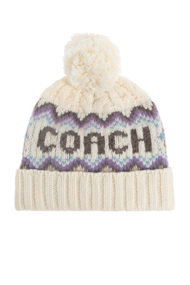 Pom-pom hat od Coach