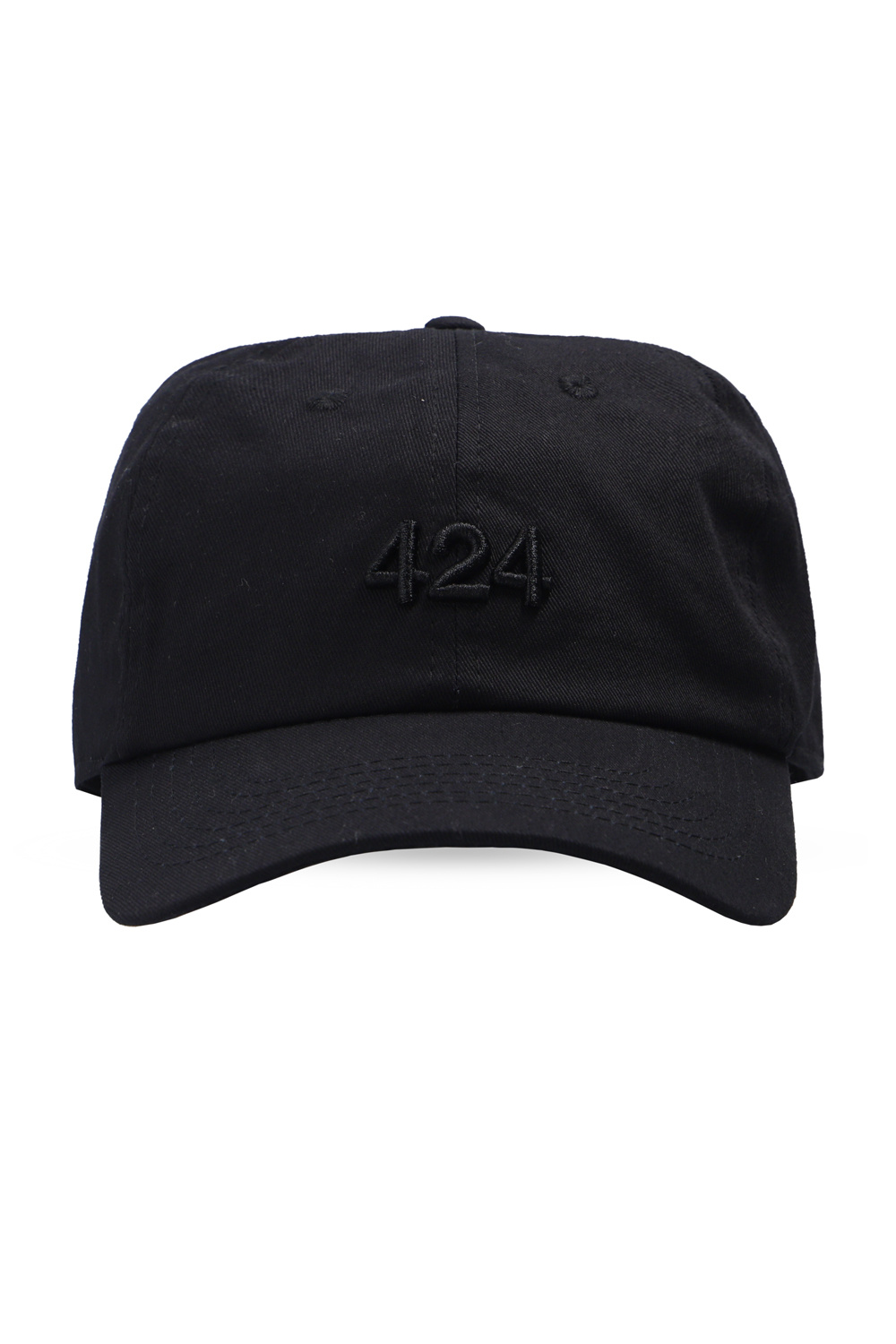 424 Duck Head Circle Patch Twill Hat Navy