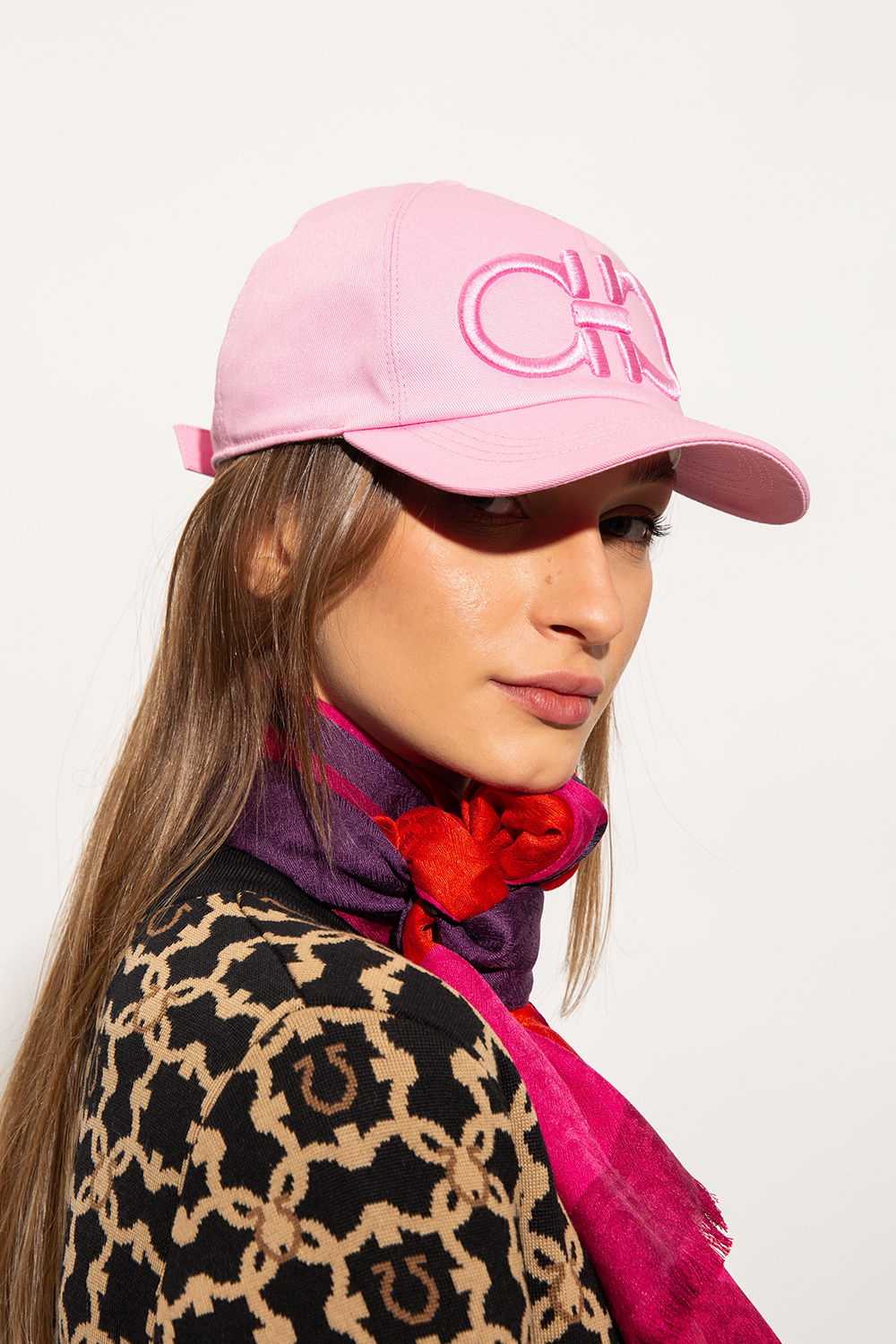 FERRAGAMO Baseball cap with logo | Women's Accessories | Vitkac