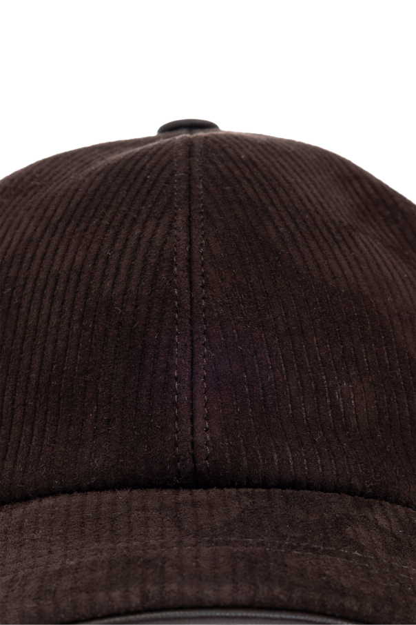 FERRAGAMO Corduroy baseball cap