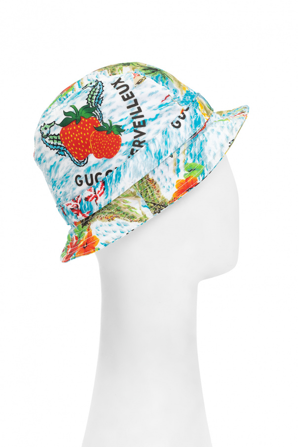 Gucci Kids Isabel Marant canvas bucket hat