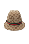Gucci Kids beige Hat with logo