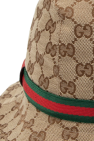 Gucci Kids beige Hat with logo