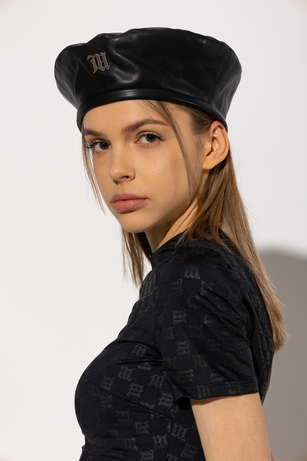 MISBHV Vegan leather beret