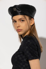 MISBHV BLACK Vegan leather beret
