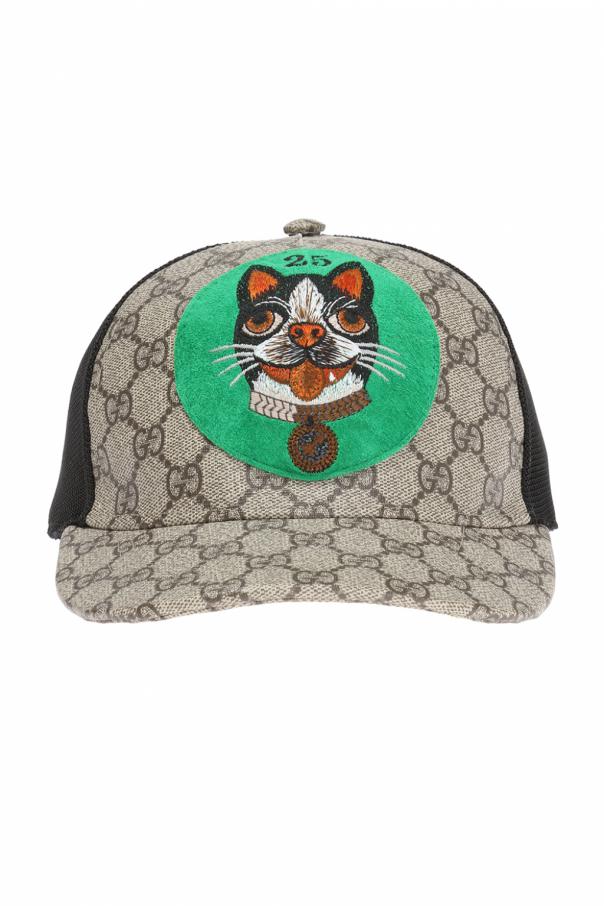 green gucci cap