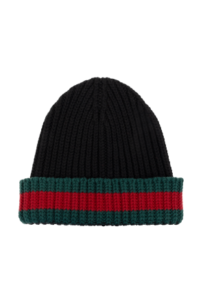 'Web' stripe hat