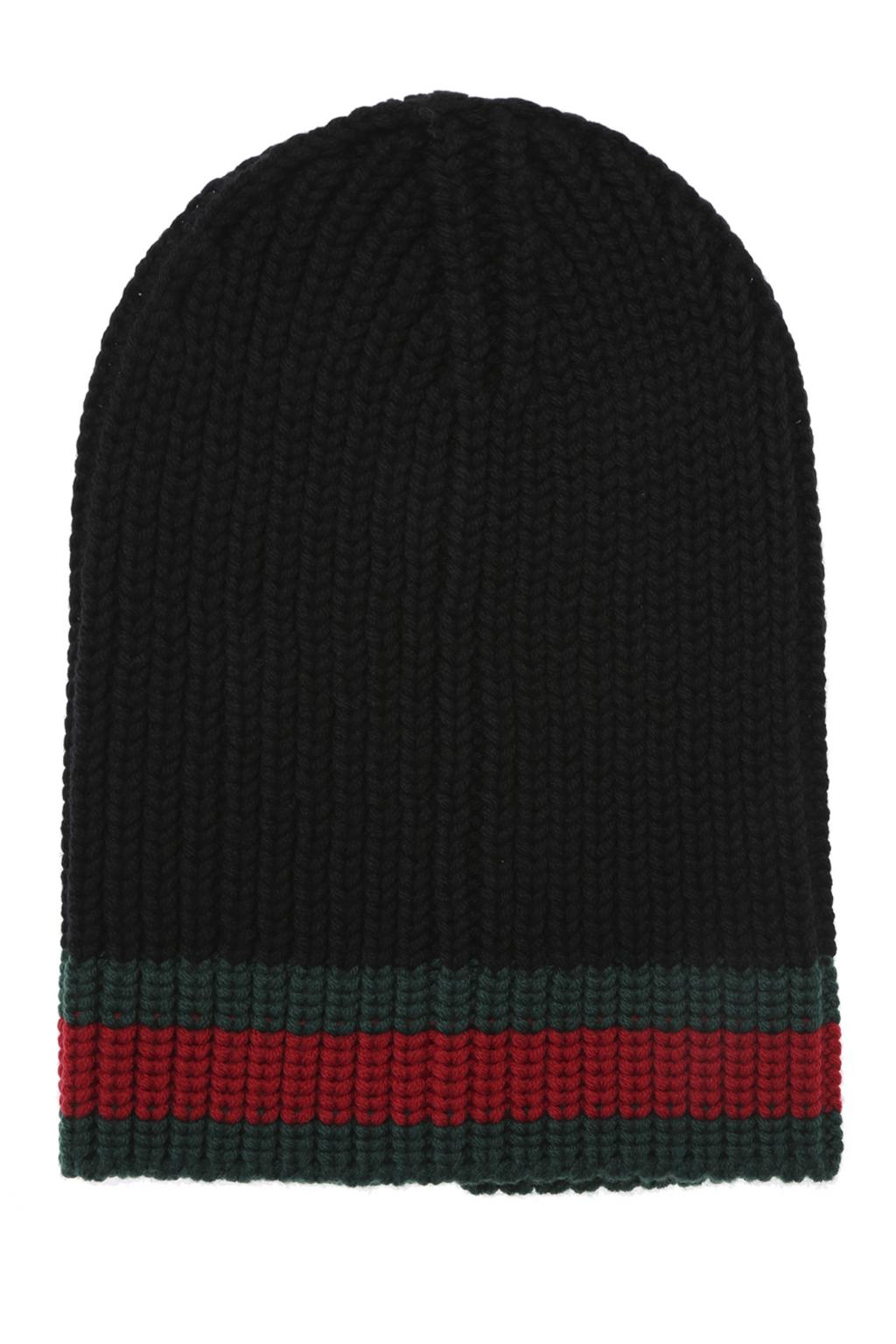 Gucci 'Web' stripe hat