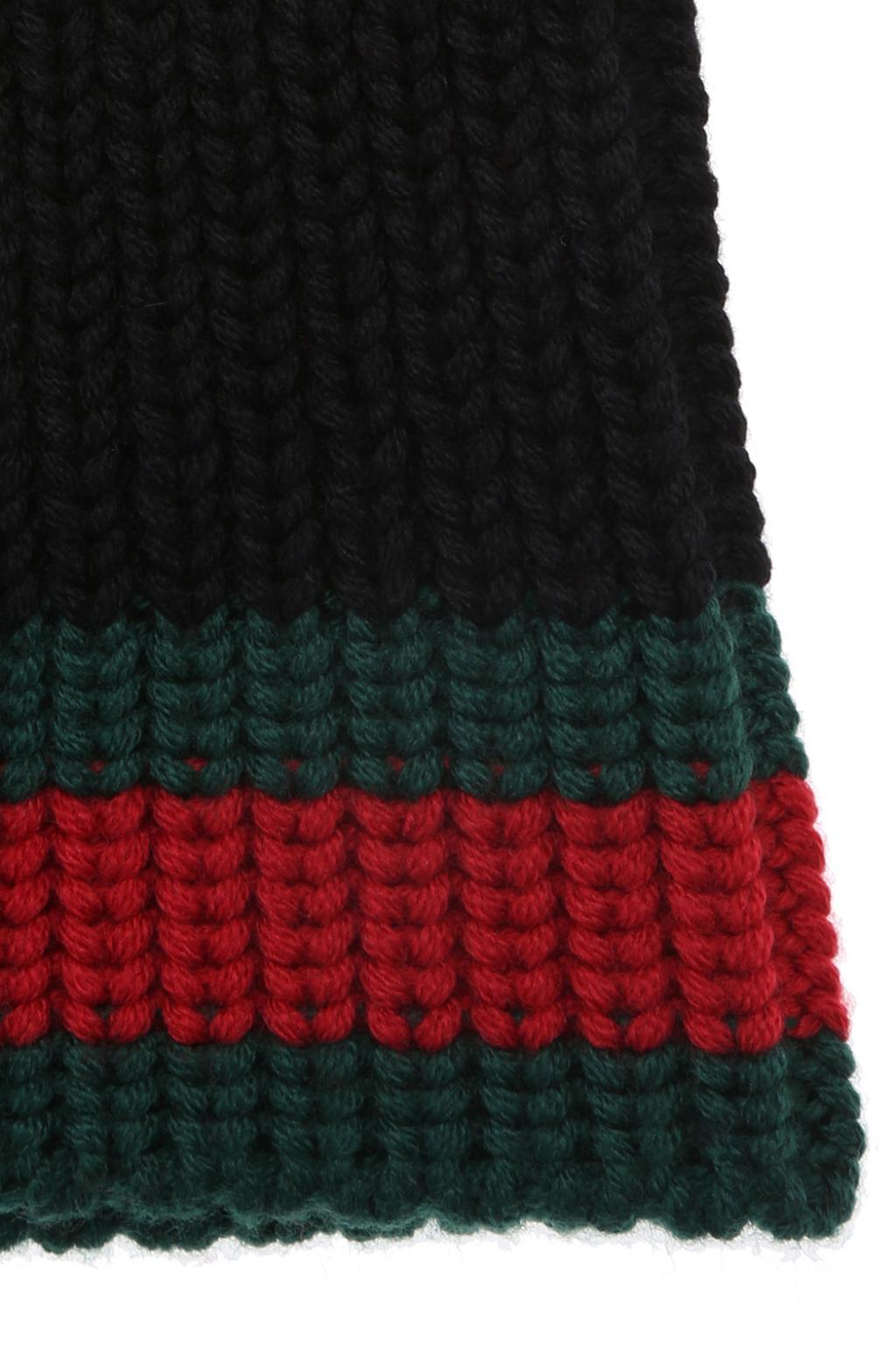 Gucci 'Web' stripe hat