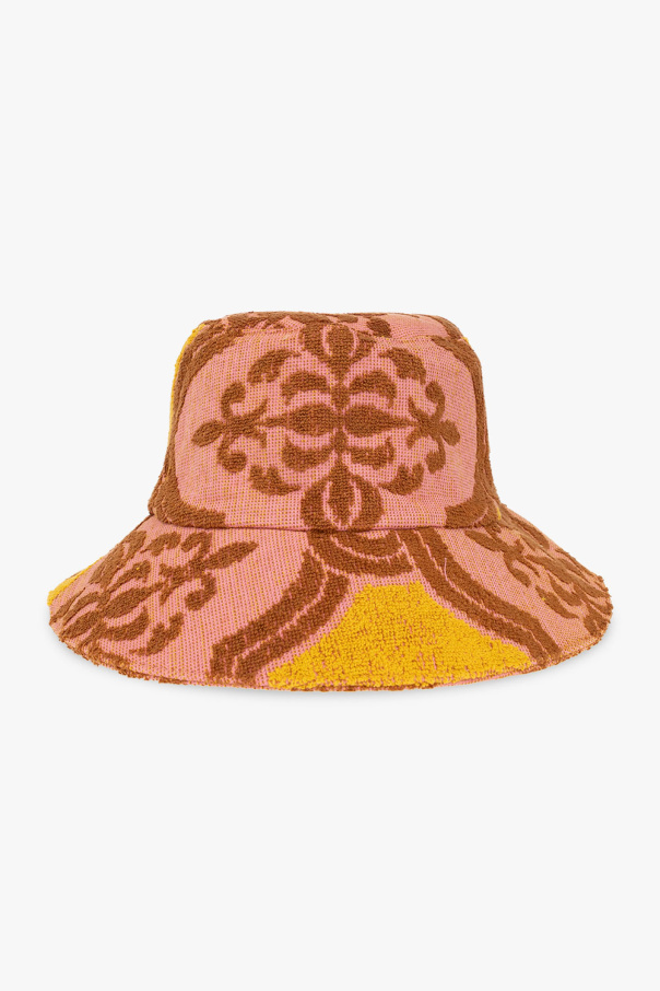 Zimmermann Bucket Boy hat with jacquard pattern