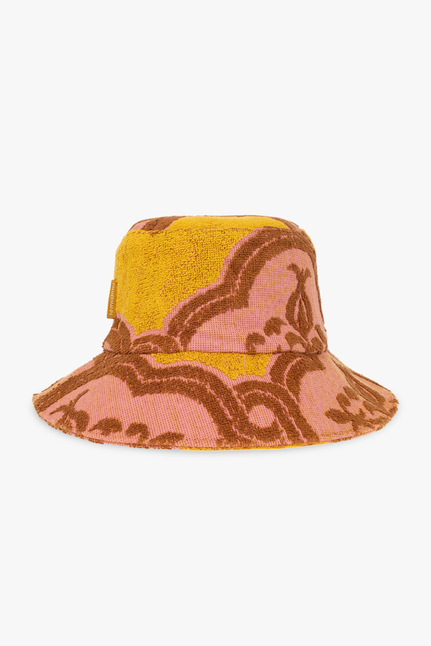Zimmermann Bucket hat Terry with jacquard pattern