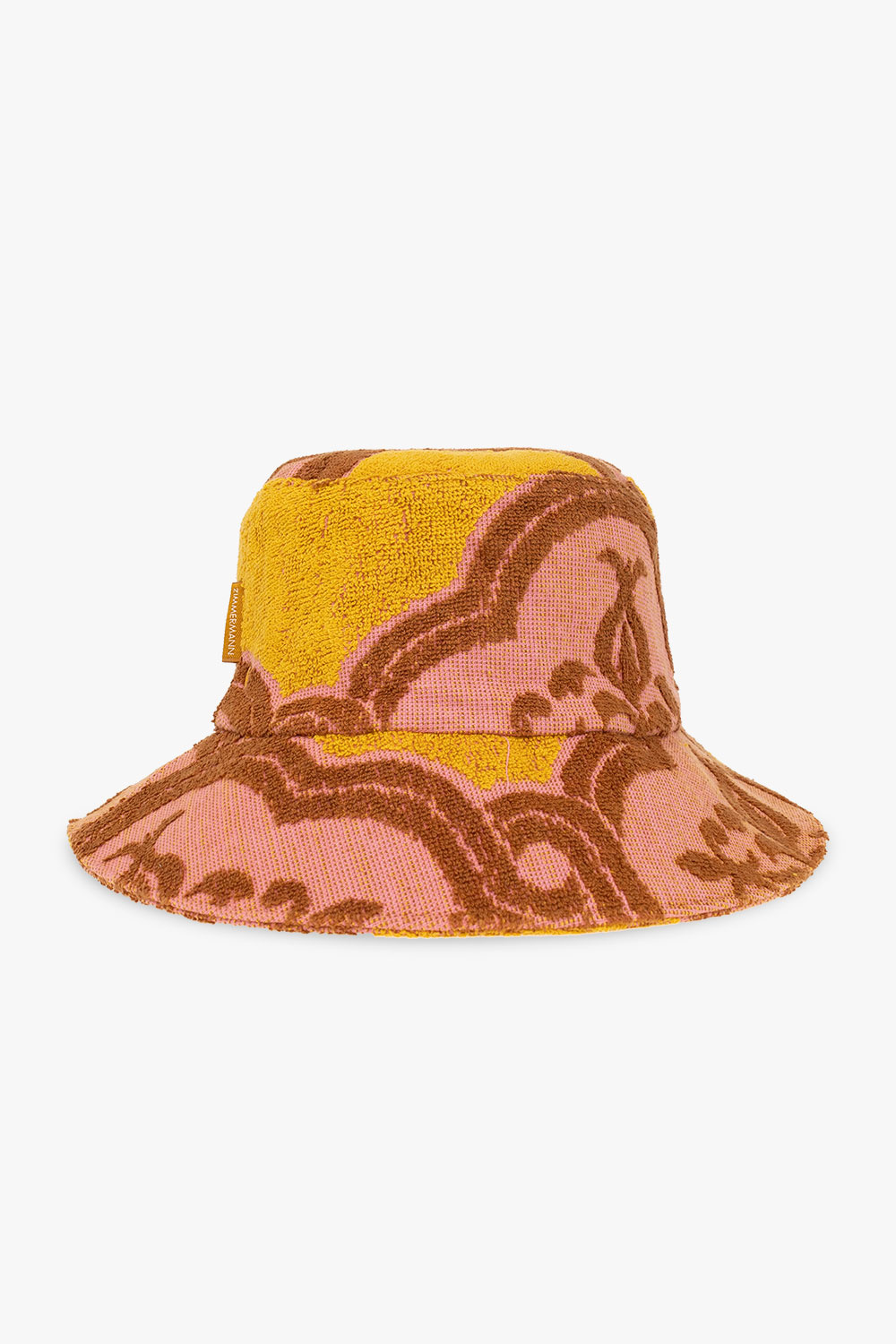 Zimmermann Bucket Boy hat with jacquard pattern
