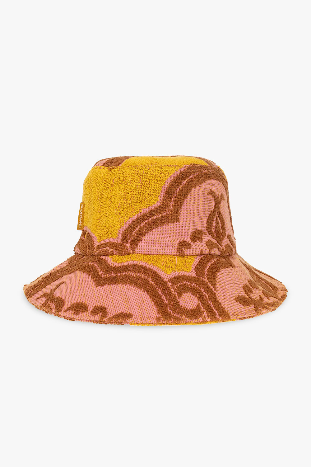 Zimmermann Bucket hat with jacquard pattern