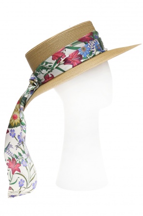 Pleciony kapelusz od Gucci